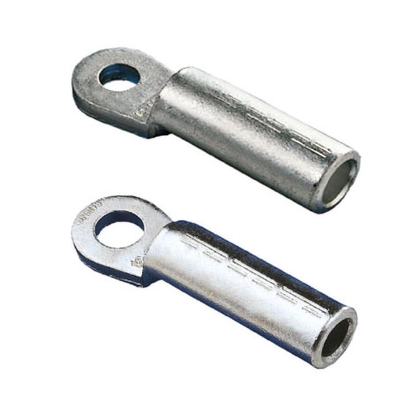 Compression cable lugs, Al, longit. sealed, acc. to DIN 46329